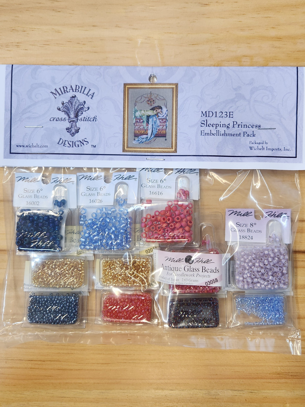 Sleeping Princess - embellishment pack