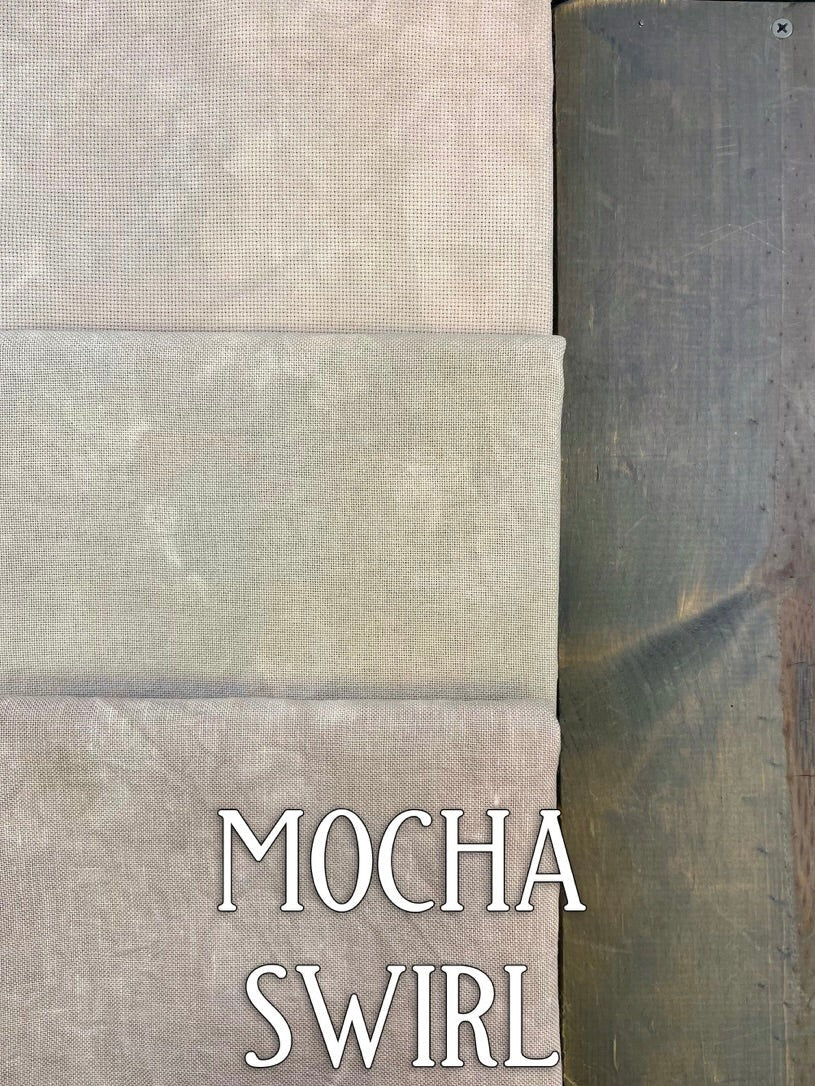 Mocha Swirl - 18 count - Aida