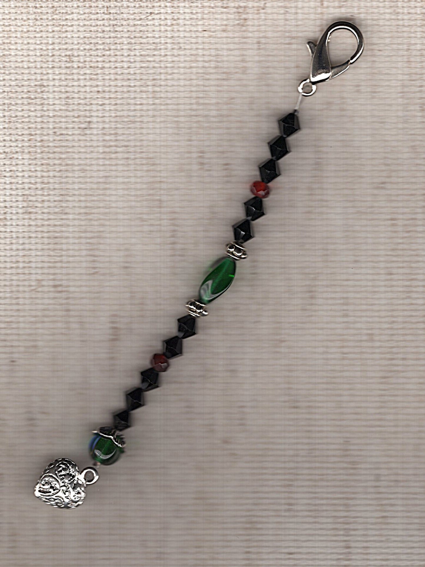 Tartan scissor fob