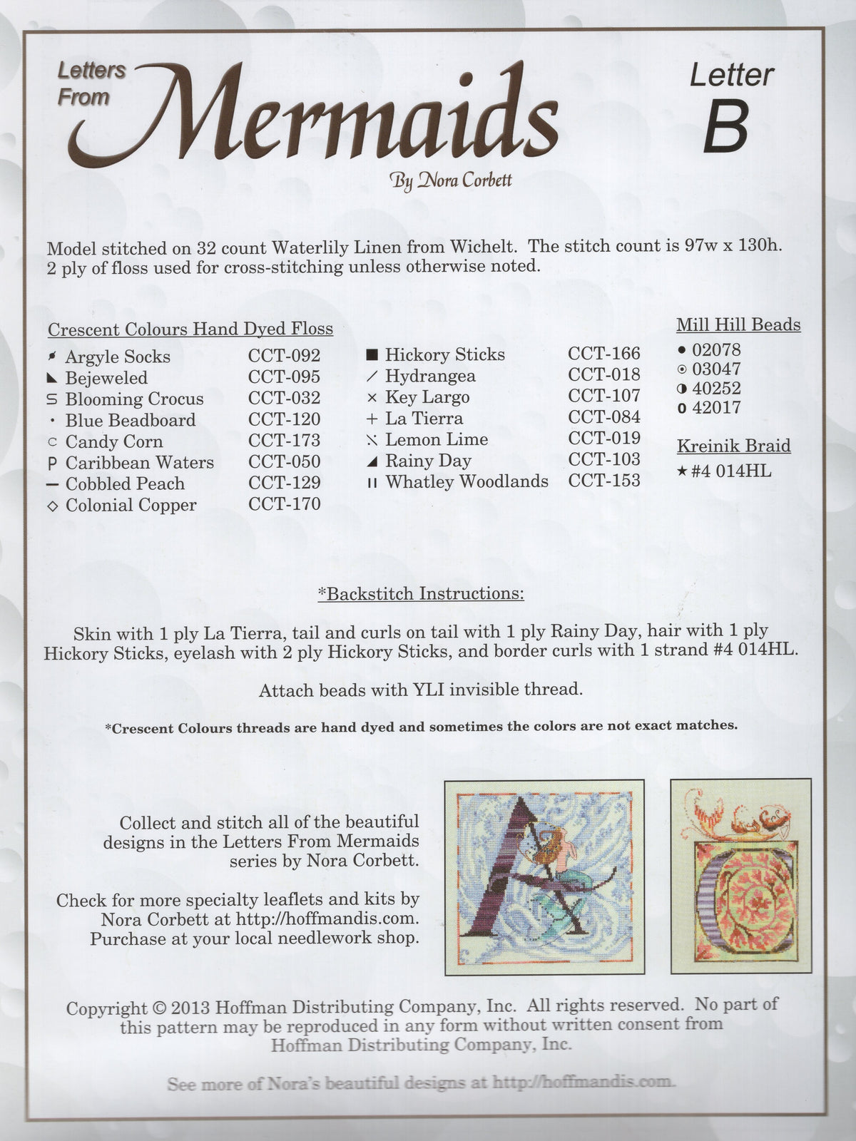 Letters From Mermaids - B