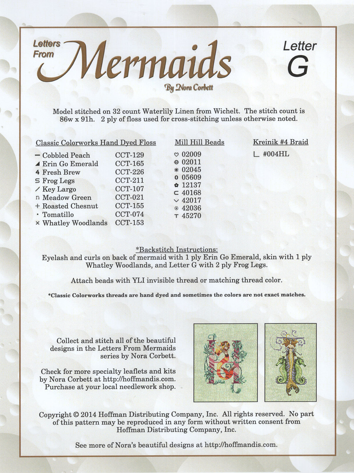 Letters From Mermaids - G
