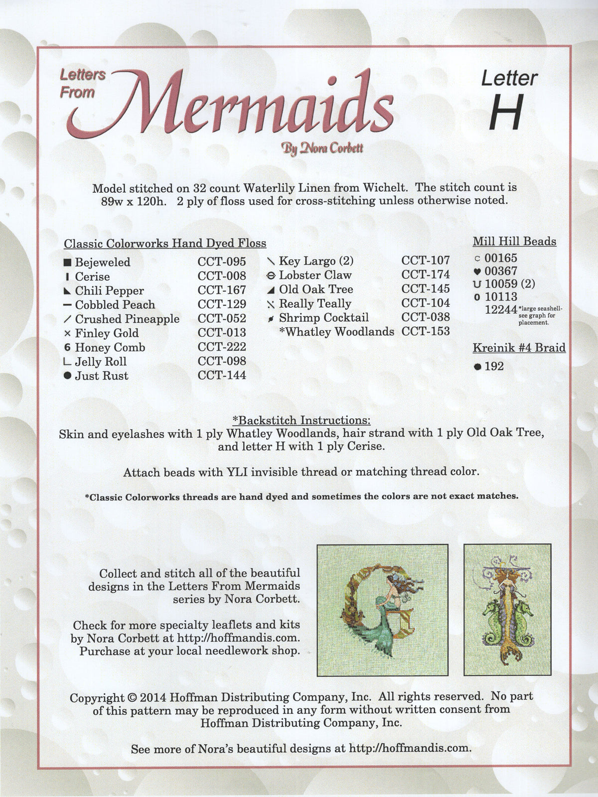 Letters From Mermaids - H
