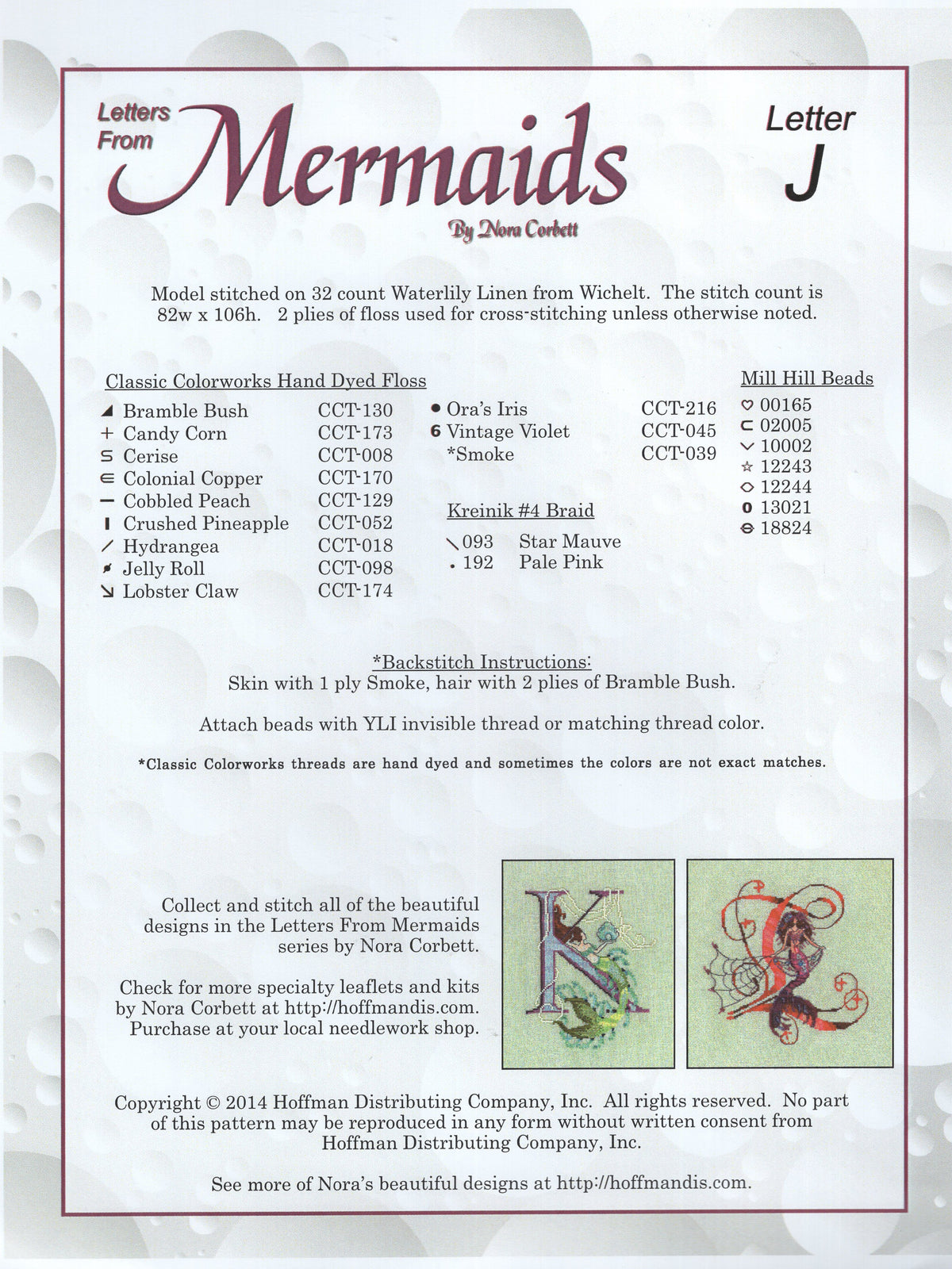 Letters From Mermaids - J