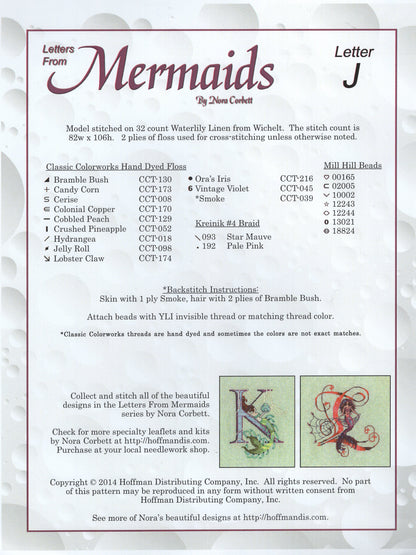 Letters From Mermaids - J