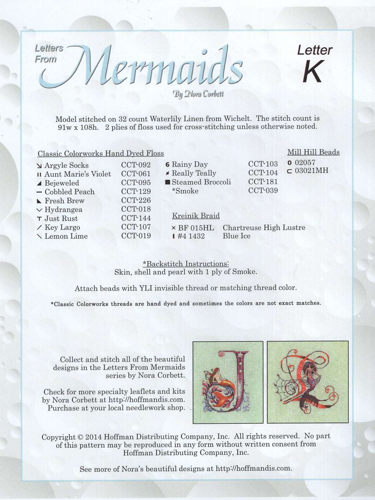 Letters From Mermaids - K