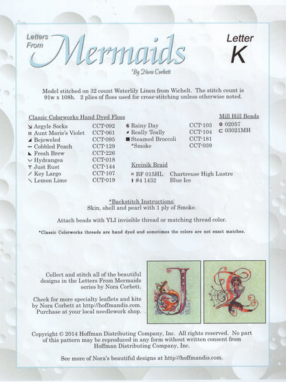 Letters From Mermaids - K