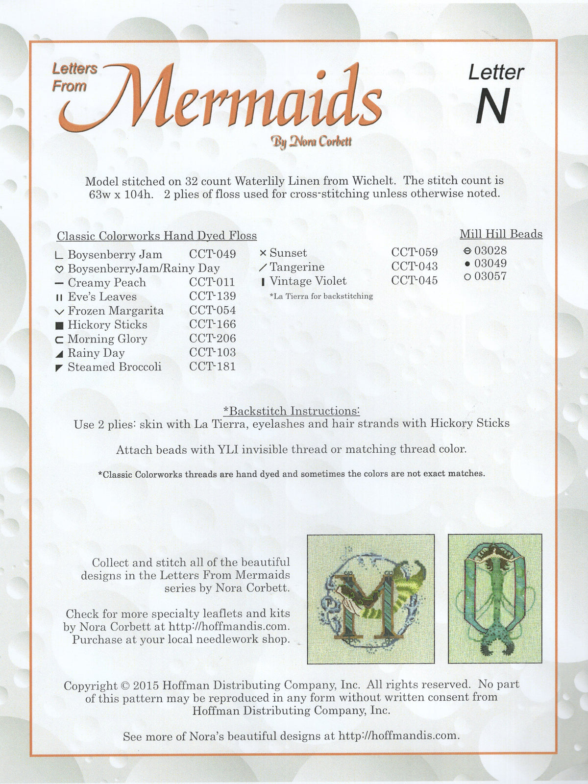 Letters From Mermaids - N