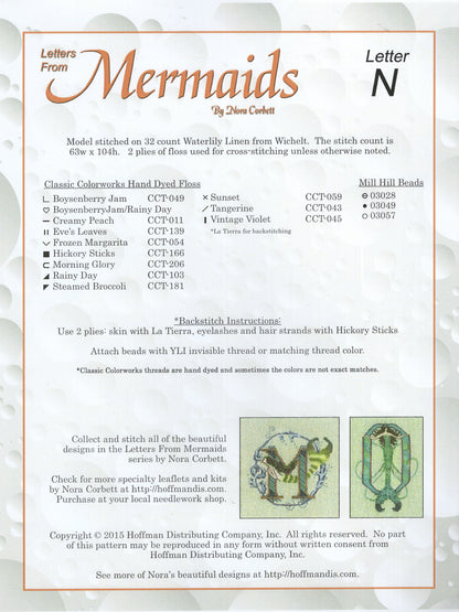 Letters From Mermaids - N