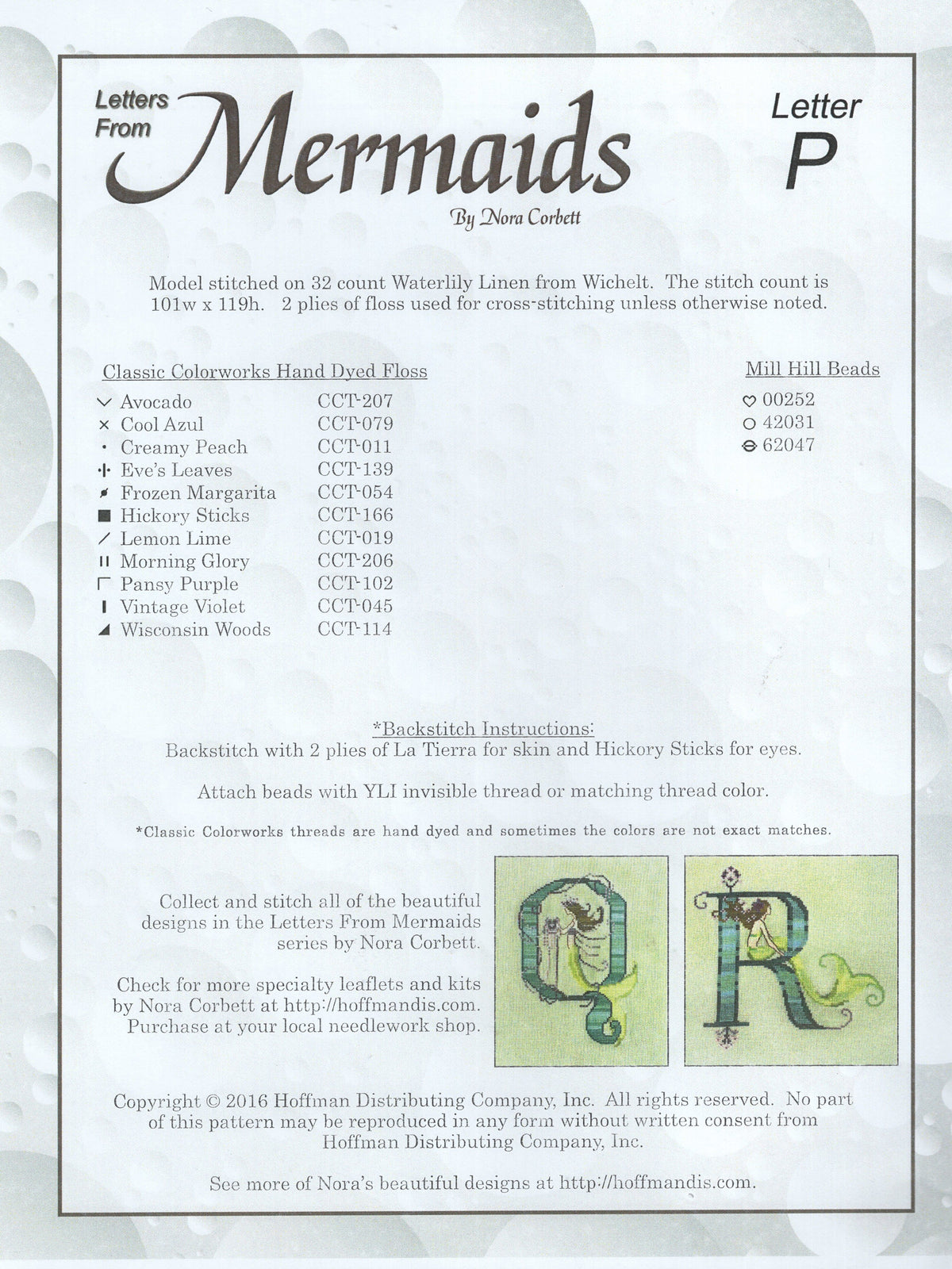 Letters From Mermaids - P