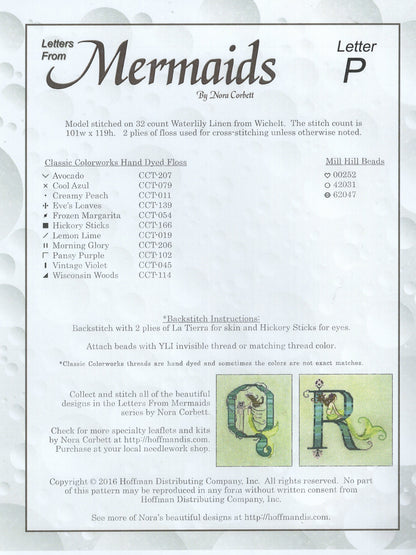 Letters From Mermaids - P
