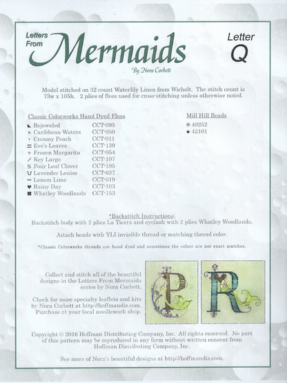 Letters From Mermaids - Q