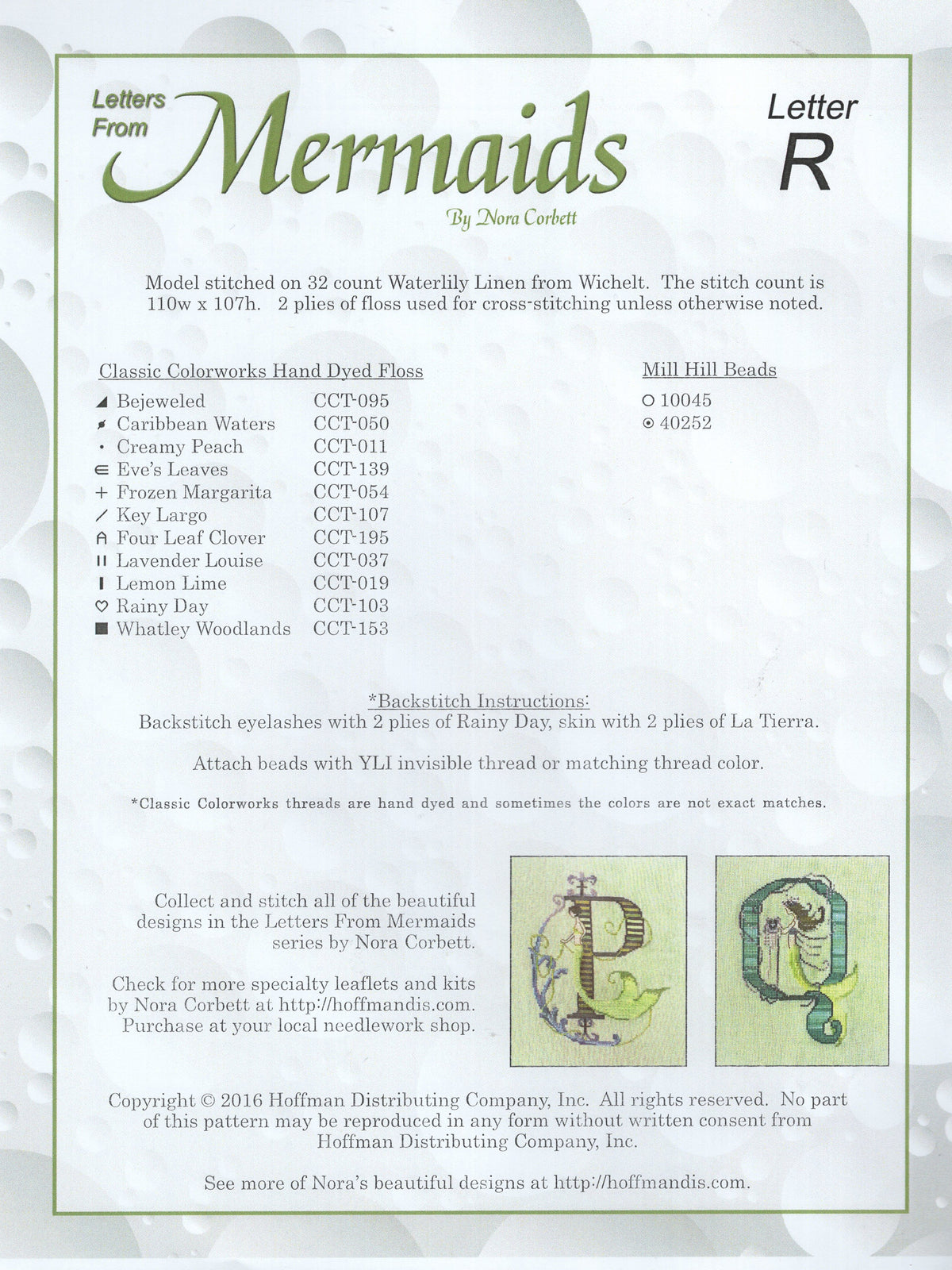 Letters From Mermaids - R