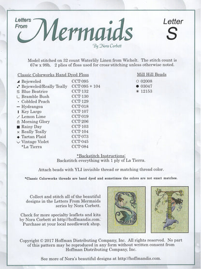 Letters From Mermaids - S