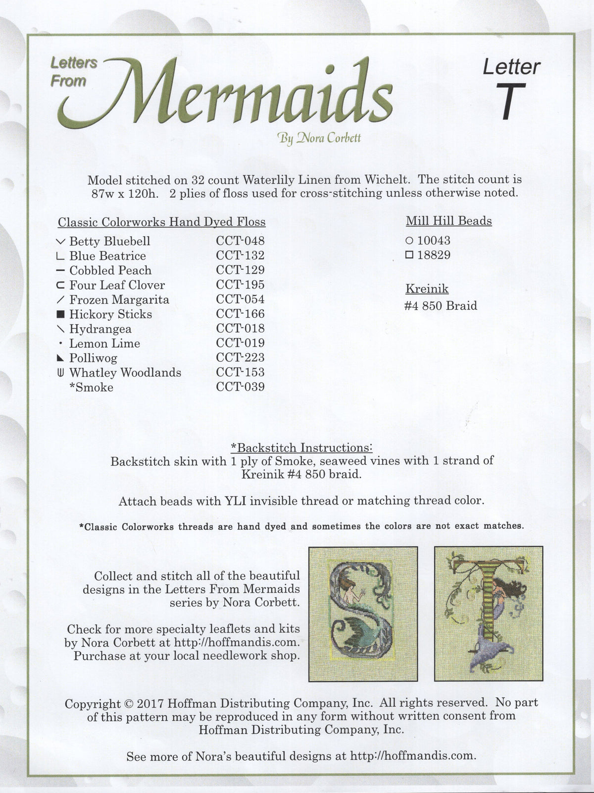 Letters From Mermaids - T
