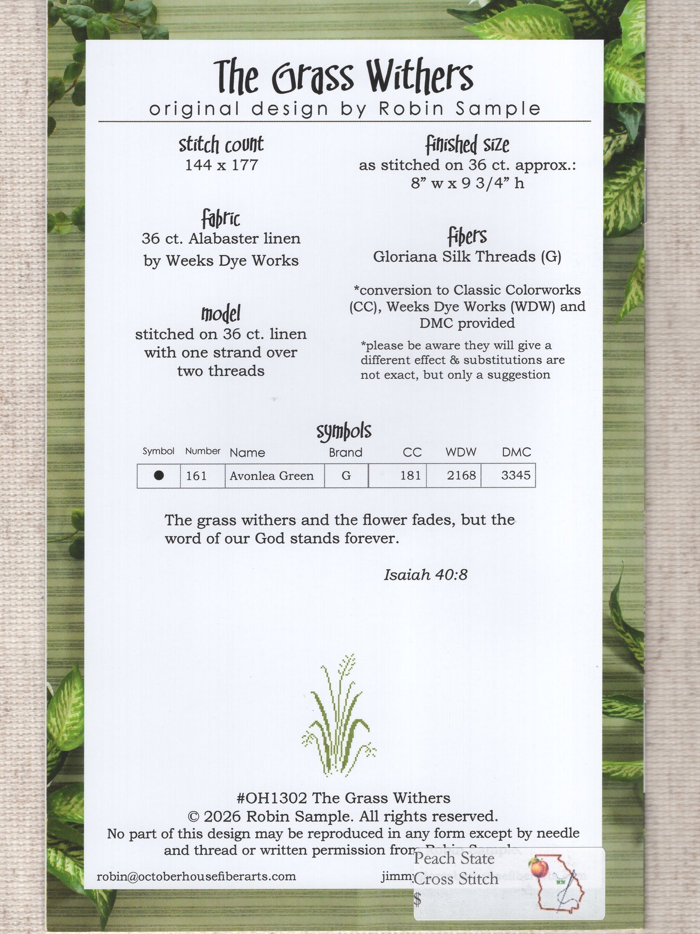 The Grass Withers - OH1302