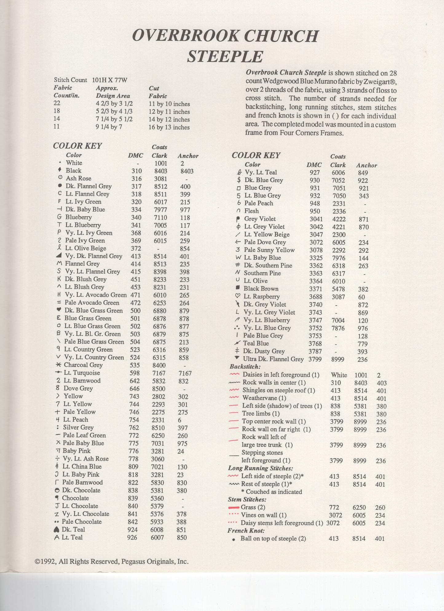 Marty Bell's Overbrook Steeple - #334