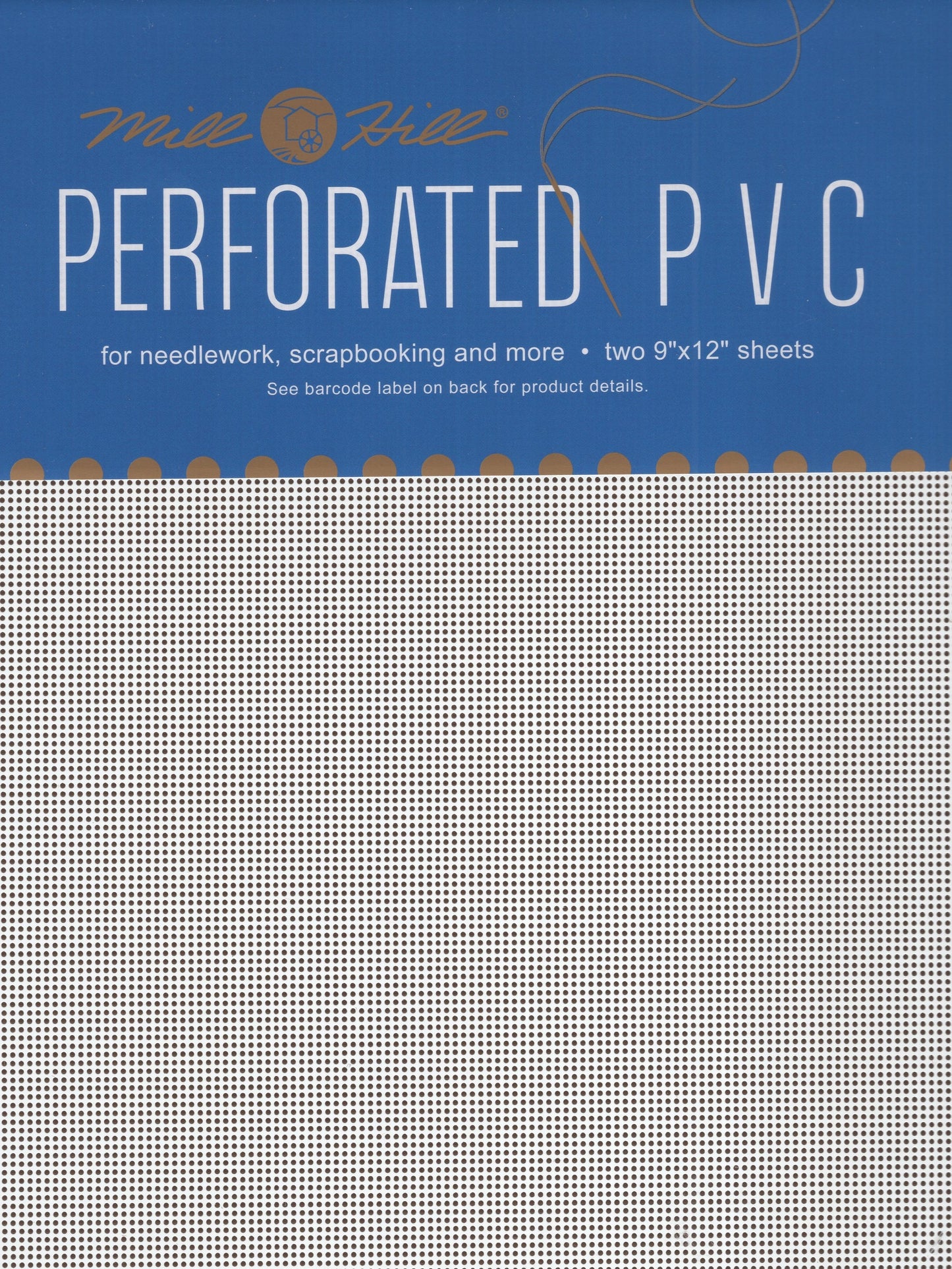 Perforated PVC  - 18 count