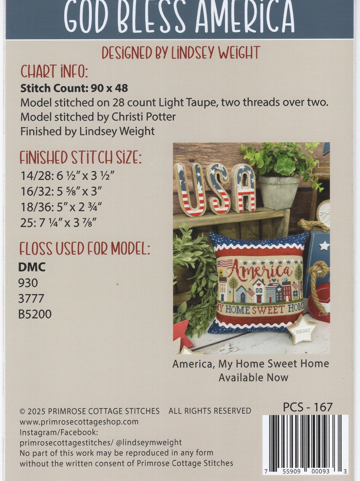 God Bless America - PCS-167