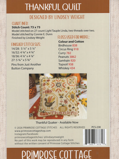 Thankful Quilt - PCS-238