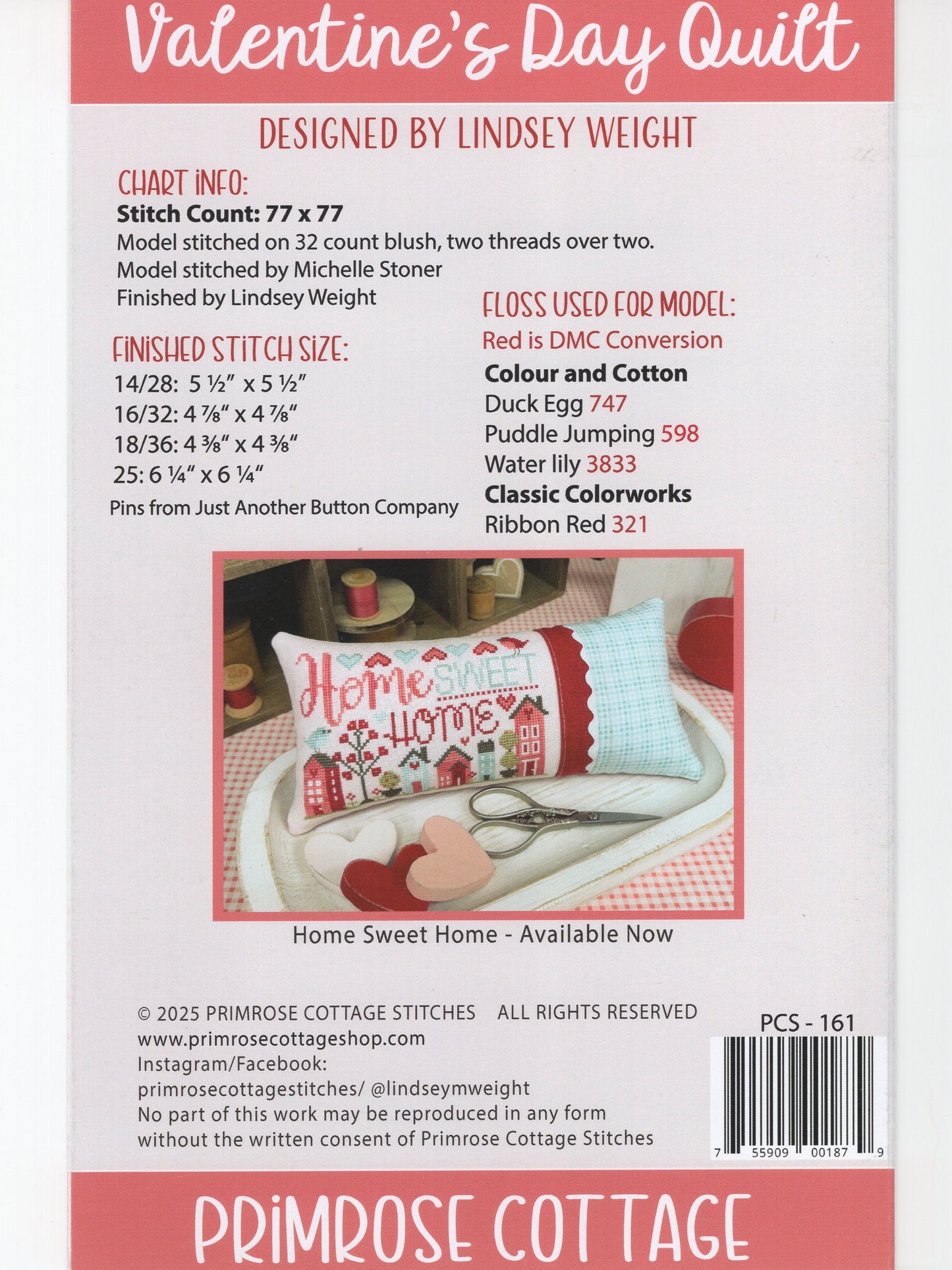 Valentine's Day Quilt - PCS-161