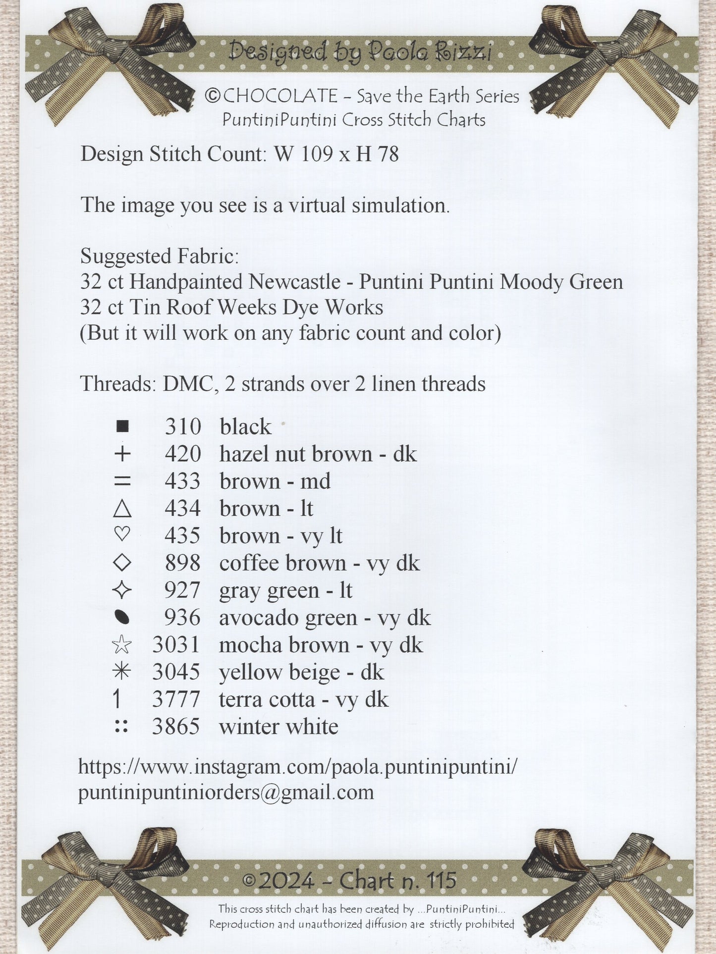 Chocolate, Save The Earth Series - #115