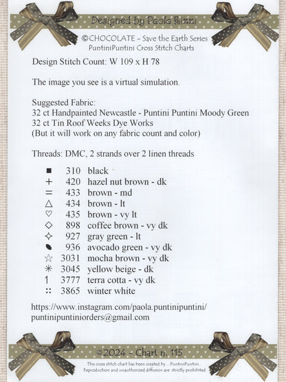 Chocolate, Save The Earth Series - #115