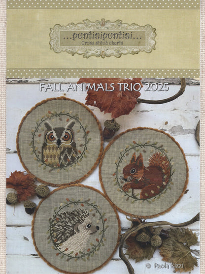 Fall Animals Trio - #139