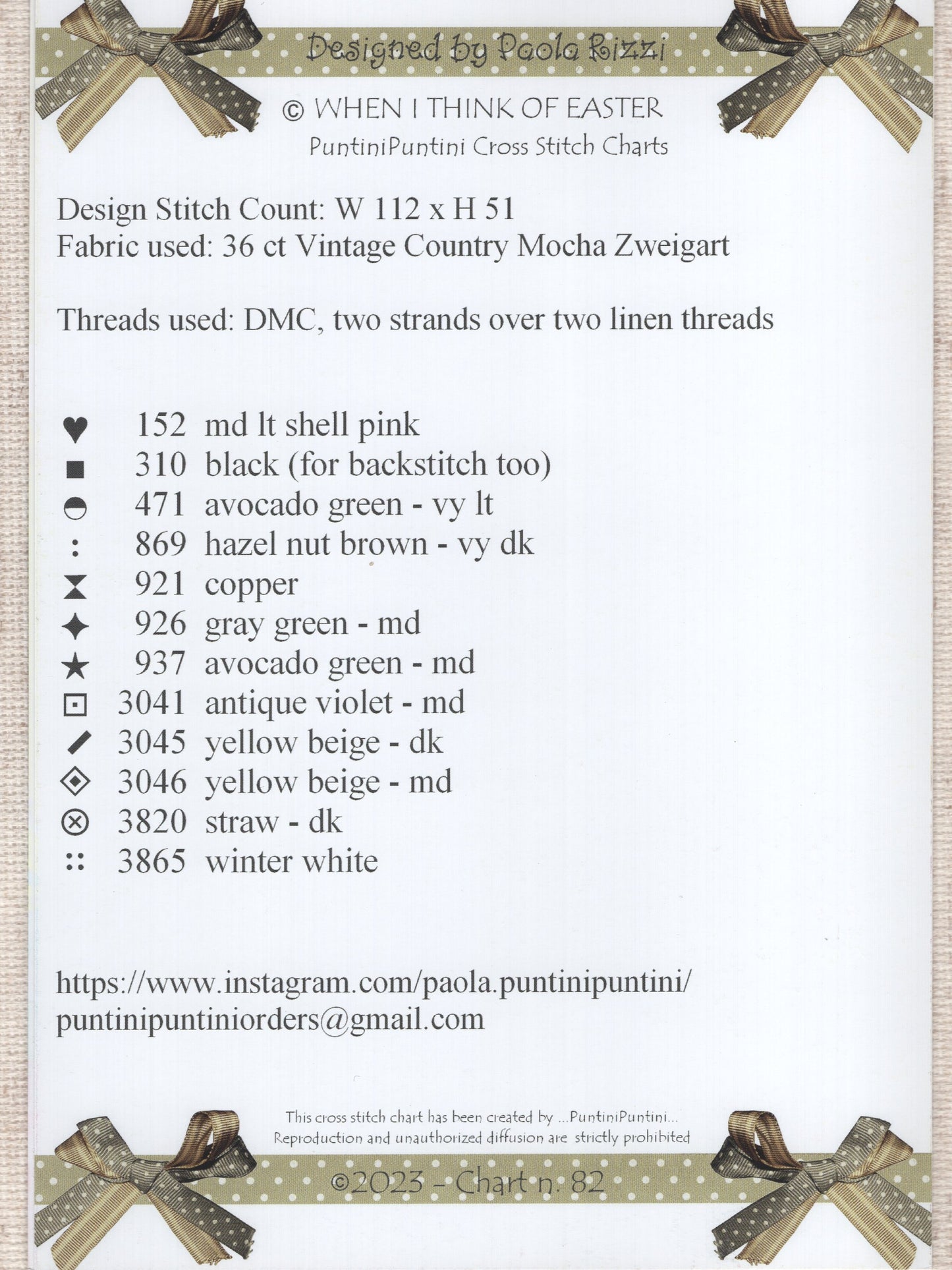 When I Think of Easter - #82