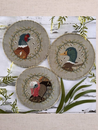 Colorful Birds Trio - #148