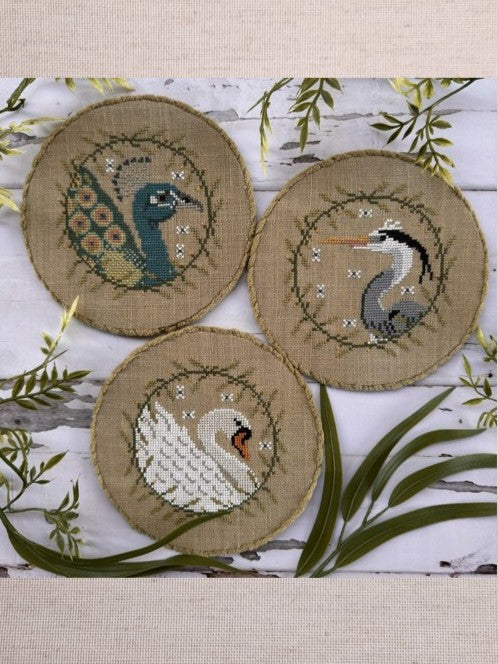 Elegant Birds Trio - #147