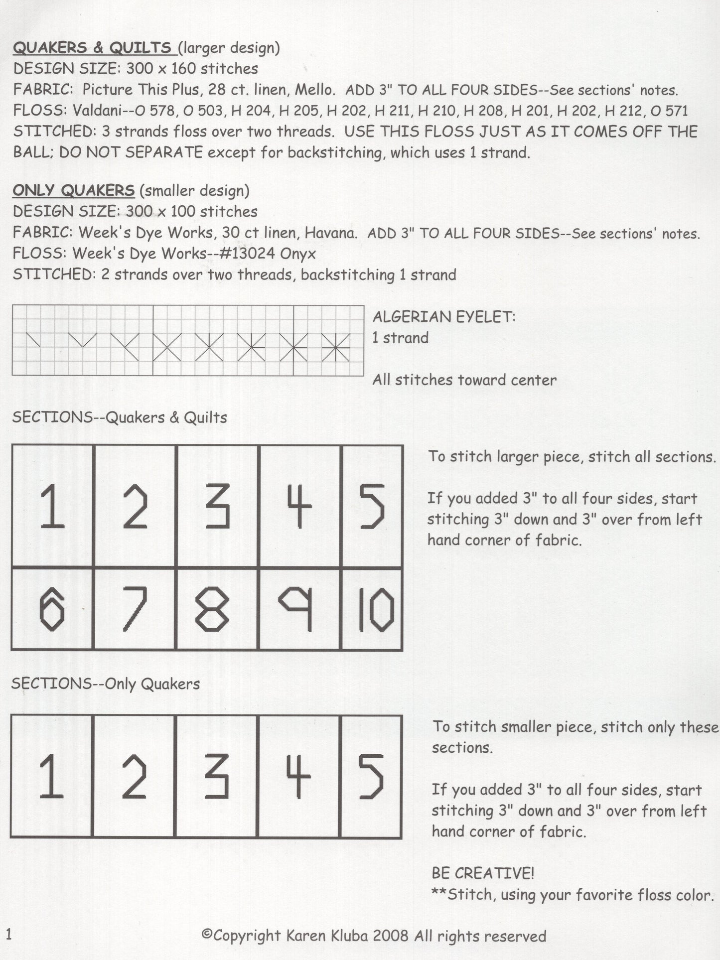 Quakers and Quilts - S-1168