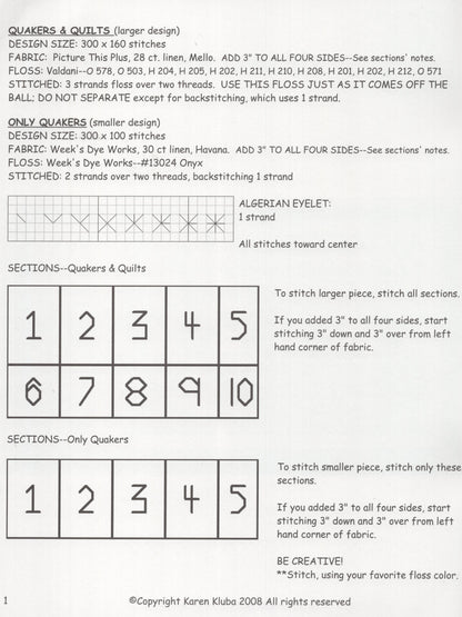 Quakers and Quilts - S-1168