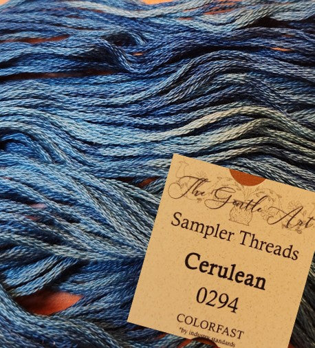 The Gentle Art, Sampler Threads - Cerulean, 0294