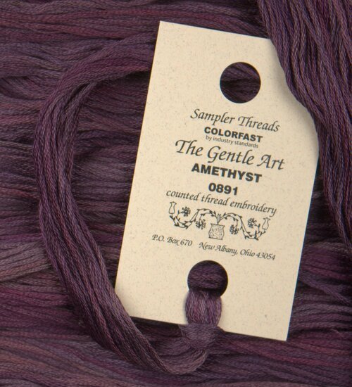The Gentle Art, Sampler Threads - Amethyst, 0891