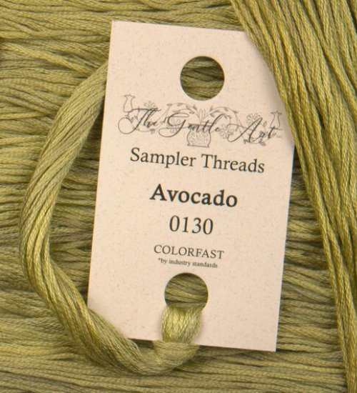 The Gentle Art, Sampler Threads - Avocado, 0130