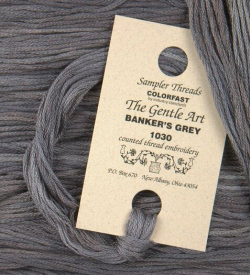 The Gentle Art, Sampler Threads - Banker's Grey, 1030