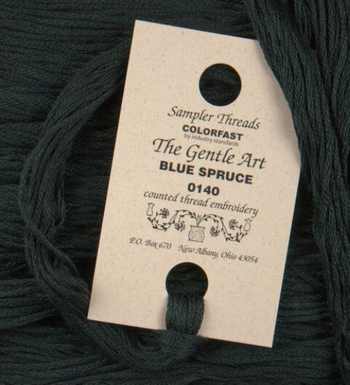 The Gentle Art, Sampler Threads - Blue Spruce, 0140