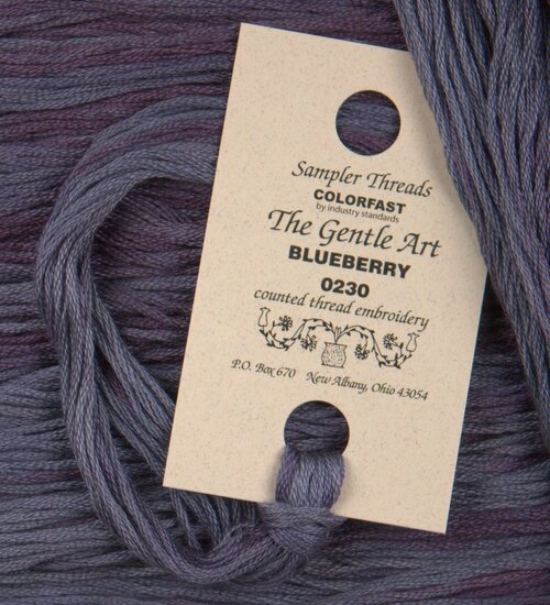 The Gentle Art, Sampler Threads - Blueberry, 0230