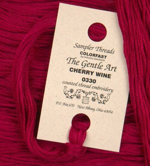 The Gentle Art, Sampler Threads - Cherry Wine, 0330