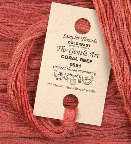 The Gentle Art, Sampler Threads - Coral Reef, 0591