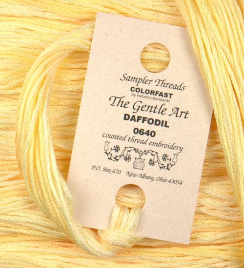 The Gentle Art, Sampler Threads - Daffodil, 0640
