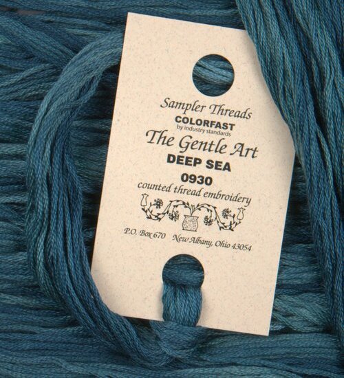 The Gentle Art, Sampler Threads - Deep Sea, 0930
