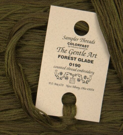 The Gentle Art, Sampler Threads - Forest Glade, 0190
