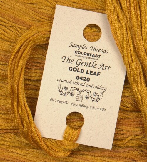 The Gentle Art, Sampler Threads - Gold Leaf, 0420