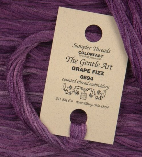 The Gentle Art, Sampler Threads - Grape Fizz, 0894