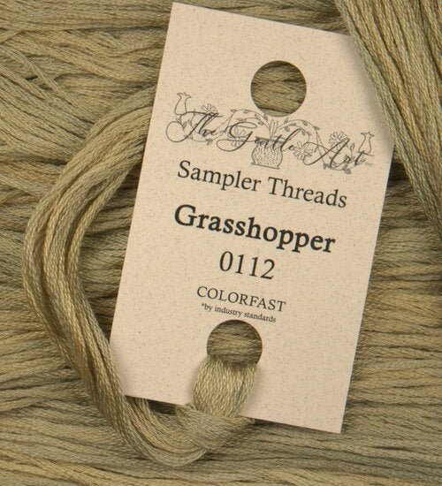 The Gentle Art, Sampler Threads - Grasshopper, 0112