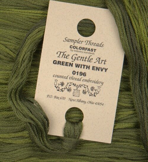 The Gentle Art, Sampler Threads - Green With Envy, 0196