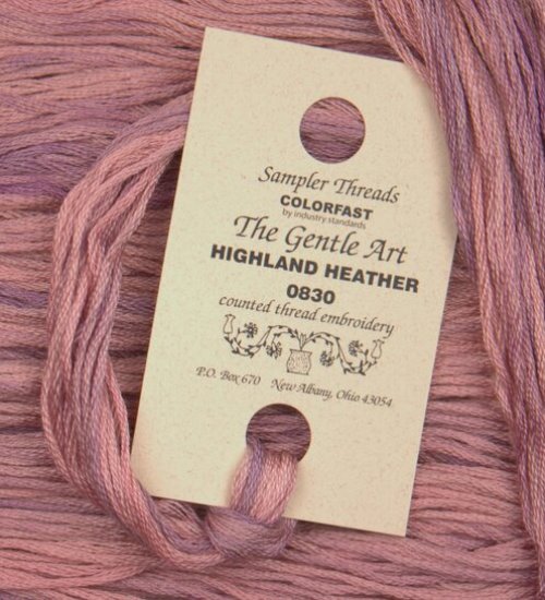 The Gentle Art, Sampler Threads - Highland Heather, 0830