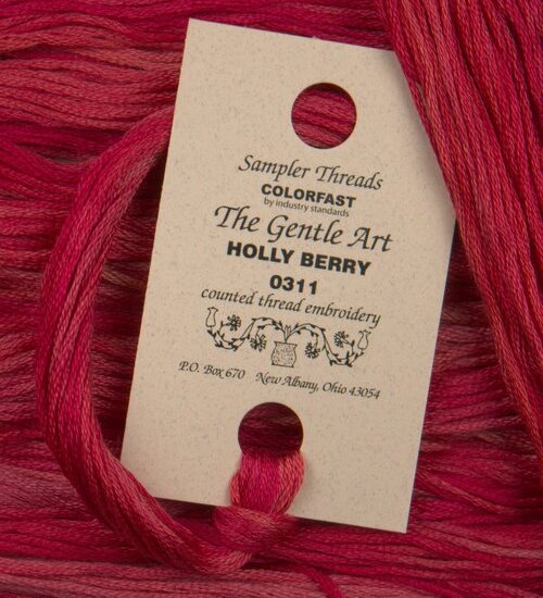 The Gentle Art, Sampler Threads - Holly Berry, 0311