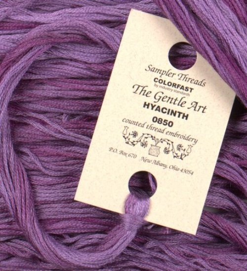 The Gentle Art, Sampler Threads - Hyacinth, 0850